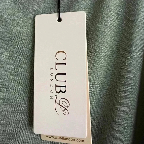 Club London New WithTags Side Rushed Mini Dress - Picture 4 of 6